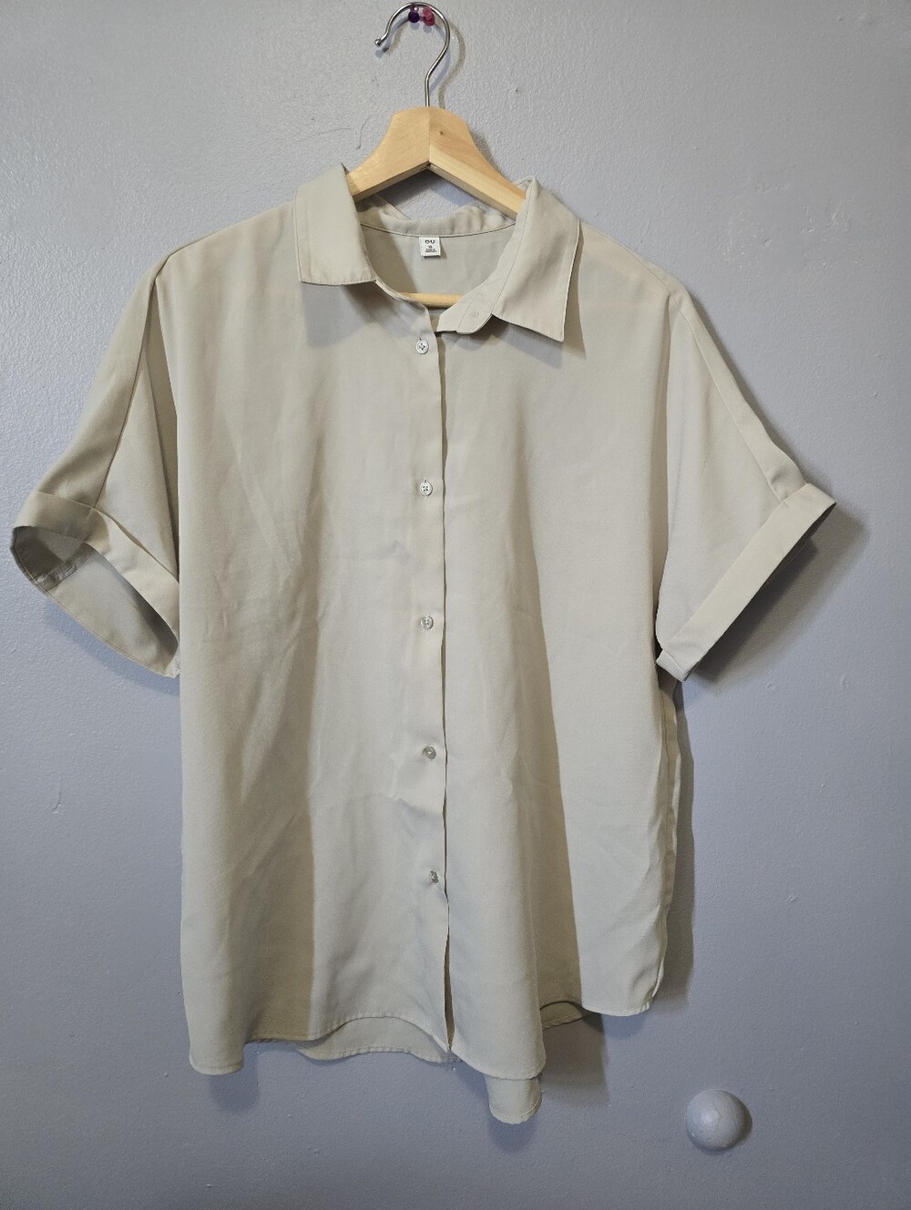GU Button Down Short Sleeve Shirt